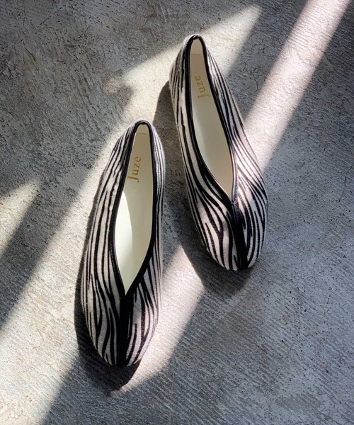 Juze（ジュゼ）の「【抗菌・保湿】チャイナシューズ（バレエシューズ・レディース・その他/マスタード/ブラウン系その他3・LL/S/M/L）」の3枚目の写真