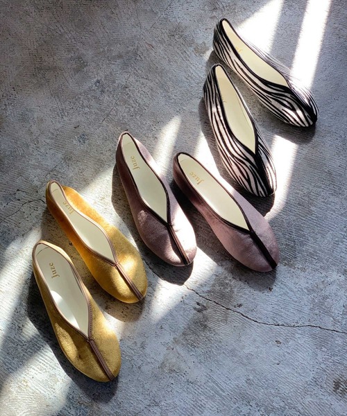 Juze（ジュゼ）の「【抗菌・保湿】チャイナシューズ（バレエシューズ・レディース・その他/マスタード/ブラウン系その他3・LL/S/M/L）」の5枚目の写真