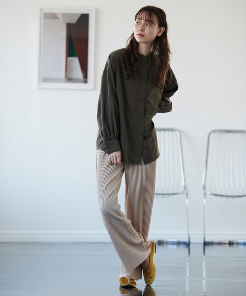 Juze（ジュゼ）の「【抗菌・保湿】チャイナシューズ（バレエシューズ・レディース・その他/マスタード/ブラウン系その他3・LL/S/M/L）」の21枚目の写真