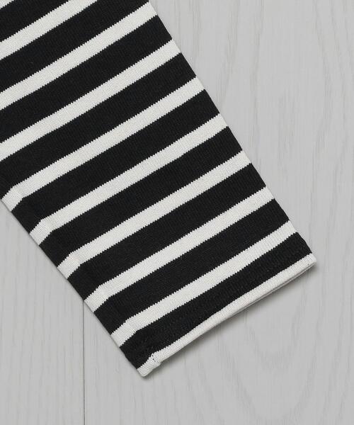 SAINT JAMES（セントジェームス）の「＜SAINT JAMES＞OUESSANT BORDER PULLOVER/カットソー（Tシャツ/カットソー・レディース・ブラック/オフホワイト/その他1・1/3）」の6枚目の写真