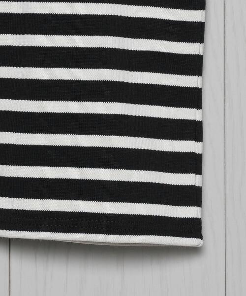 SAINT JAMES（セントジェームス）の「＜SAINT JAMES＞OUESSANT BORDER PULLOVER/カットソー（Tシャツ/カットソー・レディース・ブラック/オフホワイト/その他1・1/3）」の7枚目の写真