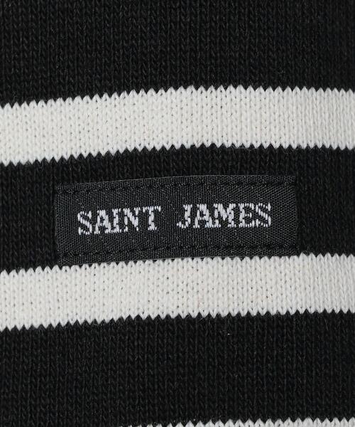 SAINT JAMES（セントジェームス）の「＜SAINT JAMES＞OUESSANT BORDER PULLOVER/カットソー（Tシャツ/カットソー・レディース・ブラック/オフホワイト/その他1・1/3）」の8枚目の写真