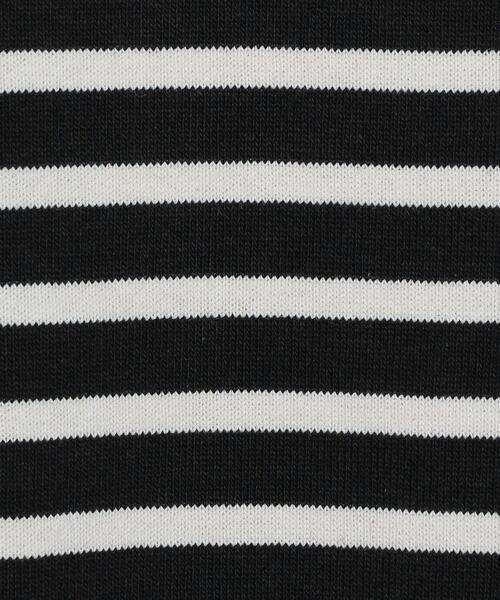 SAINT JAMES（セントジェームス）の「＜SAINT JAMES＞OUESSANT BORDER PULLOVER/カットソー（Tシャツ/カットソー・レディース・ブラック/オフホワイト/その他1・1/3）」の9枚目の写真