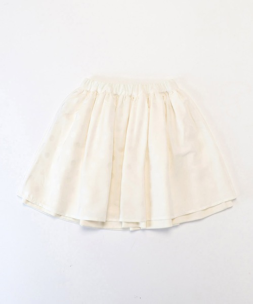 COMME CA ISM（コムサイズム）の「《リバーシブル》ジャカード　スカート（スカート・キッズ・ブラック/アイボリー・110cm/100cm/120cm/130cm/140cm/150cm/160cm）」の3枚目の写真