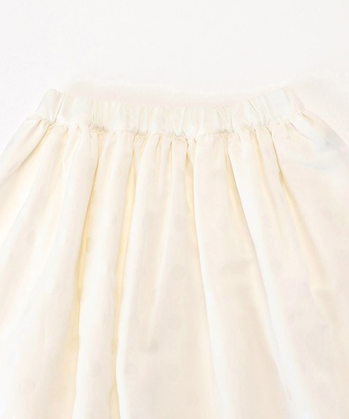 COMME CA ISM（コムサイズム）の「《リバーシブル》ジャカード　スカート（スカート・キッズ・ブラック/アイボリー・110cm/100cm/120cm/130cm/140cm/150cm/160cm）」の6枚目の写真