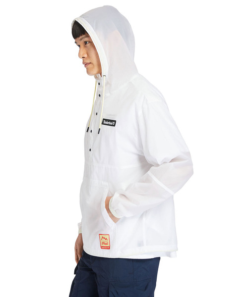 Timberland（ティンバーランド）の「メンズ ライトウェイト オーバーヘッド ジャケット（テーラードジャケット・メンズ・ホワイト・SMALL/MEDIUM/LARGE/X-LARGE）」の4枚目の写真