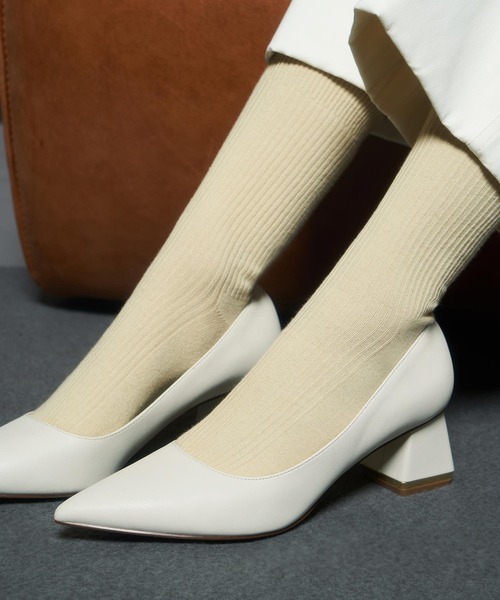 チャールズアンドキース　c&k パンプス CHARLES & KEITH｜トラペーズヒールパンプス | Rakuten Fashion