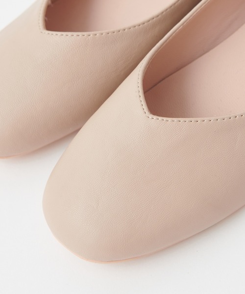 one after another NICE CLAUP(ワンアフターアナザーナイスクラップ)の「バックリボンバレエシューズ(バレエシューズ・レディース・ゴールド/シルバー/ベージュ・SMALL/LARGE/MEDIUM)」の10枚目の写真