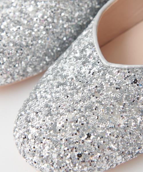 one after another NICE CLAUP(ワンアフターアナザーナイスクラップ)の「バックリボンバレエシューズ(バレエシューズ・レディース・ゴールド/シルバー/ベージュ・SMALL/LARGE/MEDIUM)」の18枚目の写真