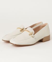 Clarks | Pure Block / ピュアブロック (ホワイトレザー)(ローファー)