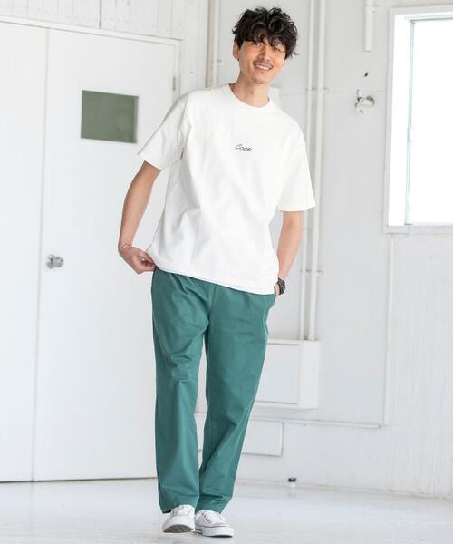 coen（コーエン）の「コーエンロゴ刺繍Tシャツ（Tシャツ/カットソー・メンズ・ブラック/ホワイト・LARGE/MEDIUM/SMALL/X-LARGE）」の14枚目の写真