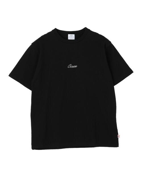 coen（コーエン）の「コーエンロゴ刺繍Tシャツ（Tシャツ/カットソー・メンズ・ブラック/ホワイト・LARGE/MEDIUM/SMALL/X-LARGE）」の15枚目の写真