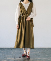 ALCEDO （アルセド）の「ALCEDO:リネン サイド リボン ワンピース（ワンピース）」