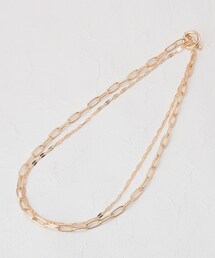 SHOO・LA・RUE | Ｗチェーンマンテルネックレス(ネックレス)