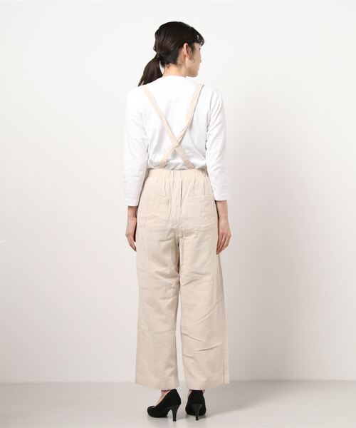 Samansa Mos2(サマンサ モスモス)の「サス付ギャザーパンツ(その他パンツ・レディース・チャコール/モカ/キナリ・フリ-)」の5枚目の写真