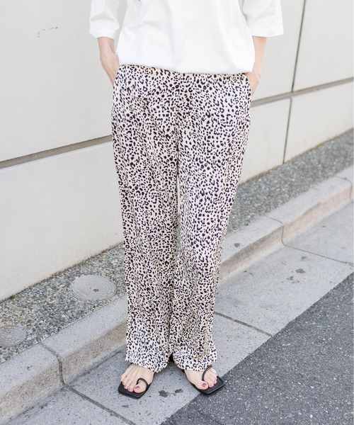 RASVOA（ラスボア）の「パターンルーズパンツ（その他パンツ・レディース・ブラック/ブラウン/ブラック系その他・FREE）」の22枚目の写真