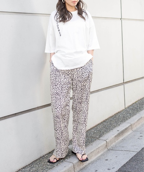 RASVOA（ラスボア）の「パターンルーズパンツ（その他パンツ・レディース・ブラック/ブラウン/ブラック系その他・FREE）」の13枚目の写真