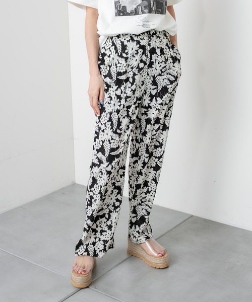 RASVOA（ラスボア）の「パターンルーズパンツ（その他パンツ・レディース・ブラック/ブラウン/ブラック系その他・FREE）」の20枚目の写真