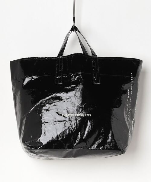 THEATRE PRODUCTS（シアタープロダクツ）の「タイベックトートバッグ / THEATRE PRODUCTS（トートバッグ・レディース・ホワイト/ブラック・FREE）」の4枚目の写真