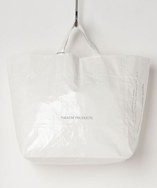 THEATRE PRODUCTS（シアタープロダクツ）の「タイベックトートバッグ / THEATRE PRODUCTS（トートバッグ・レディース・ホワイト/ブラック・FREE）」の14枚目の写真