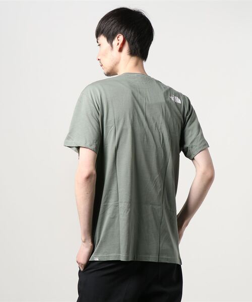 THE NORTH FACE（ザノースフェイス）の「【入荷禁止】THE NORTH FACE/ザ・ノースフェイス SIMPLE DOME TEE ハーフドームロゴ Tシャツ/半袖Tシャツ フロントロゴ（Tシャツ/カットソー・メンズ・ブラック/ホワイト/オリーブ/オリーブドラブ/タン/グレー/ネイビー/インディゴブルー・S/M/L/XS/XL）」の12枚目の写真