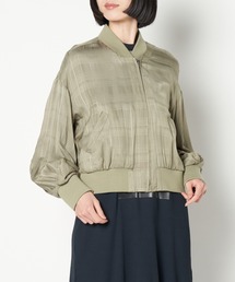 ライチ | aurea/チェックシースルーブルゾン(ブルゾン)