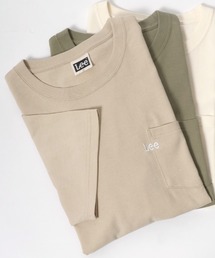Lee（リー）の「Lee◆ワンポイントロゴ刺繍ポケットTシャツ（Tシャツ/カットソー・メンズ）」