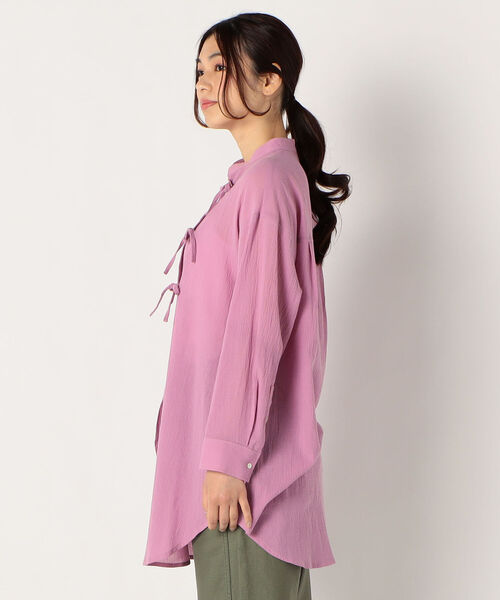 fredy repit（フレディレピ）の「チャイナディテールシャツ（シャツ/ブラウス・レディース・オフホワイト/ピンク・38）」の20枚目の写真