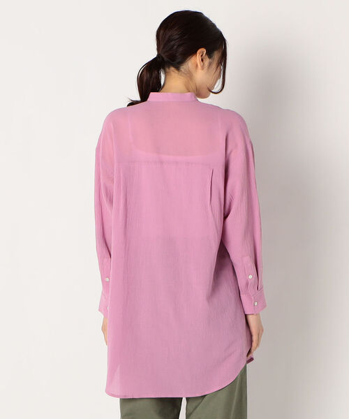 fredy repit（フレディレピ）の「チャイナディテールシャツ（シャツ/ブラウス・レディース・オフホワイト/ピンク・38）」の14枚目の写真