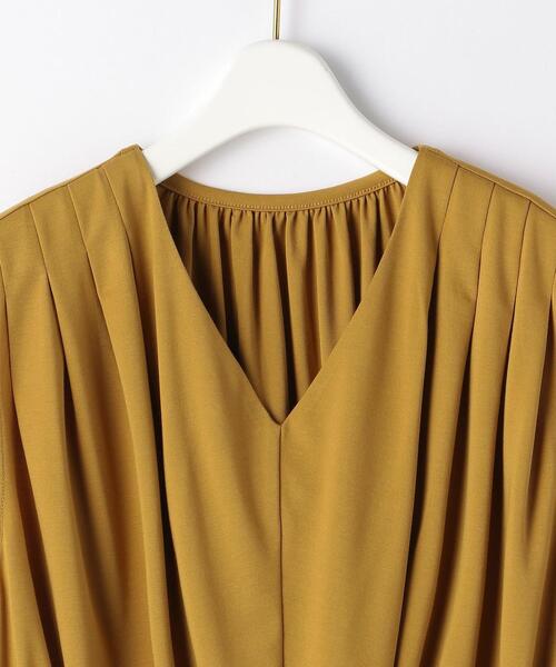 closet story（クローゼットストーリー）の「＜closet story＞ ウエストギャザー ペプラム カットソー（Tシャツ/カットソー・レディース・ホワイト/イエロー・FREE）」の12枚目の写真