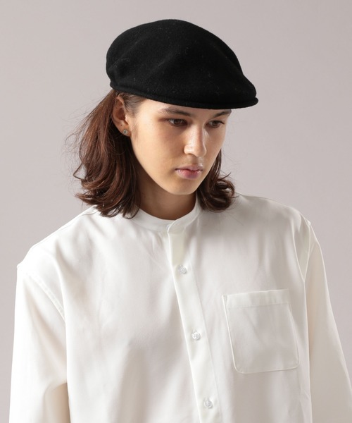 KANGOL（カンゴール）の「KANGOL/カンゴール/ハンチング/Wool 504（ハンチング/ベレー帽・メンズ・ブラック/レッド/ブラック系その他/ホワイト・SMALL/MEDIUM/LARGE/X-LARGE）」の8枚目の写真