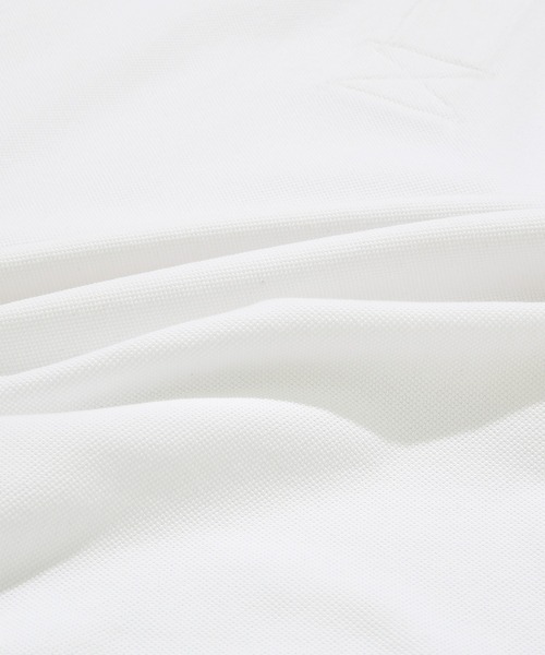 COVERNAT(カバーナット)の「【COVERNAT】PIQUE KNIT S/S TEE / カバーナット ピケ ニット ワンポイント ロゴ ポロシャツ(ポロシャツ・メンズ・ホワイト/ブラック/オリーブ・X-LARGE/LARGE/MEDIUM/SMALL)」の18枚目の写真