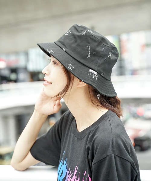 THRASHER（スラッシャー）の「GONZ ALLOVER BUCKET HAT バケットハット