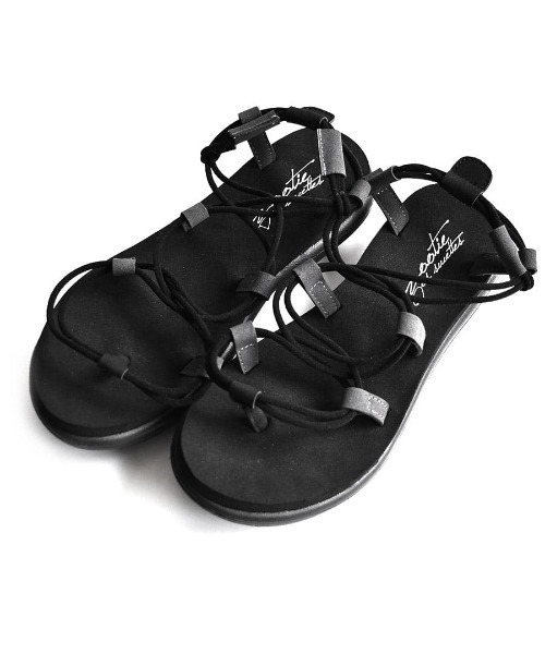 zootie（ズーティー）の「コード ストラップ サンダル（サンダル・レディース・ベージュ/ブラック/カーキ・M/S/L/LL）」の9枚目の写真