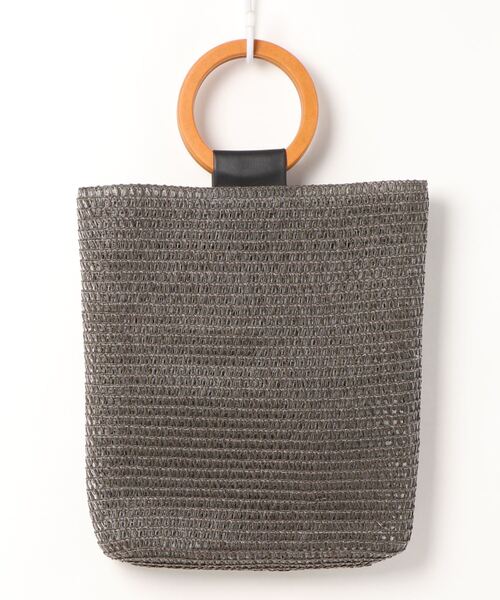 Andemiu（アンデミュウ）の「ブレードリングトート948935（ショルダーバッグ・レディース・グレー/オフホワイト・FREE）」の3枚目の写真