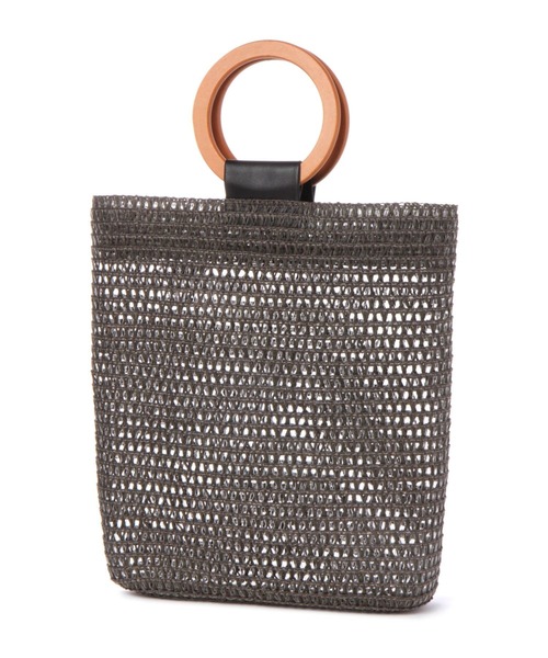 Andemiu（アンデミュウ）の「ブレードリングトート948935（ショルダーバッグ・レディース・グレー/オフホワイト・FREE）」の12枚目の写真