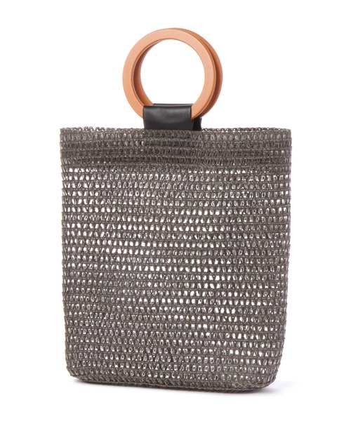 Andemiu（アンデミュウ）の「ブレードリングトート948935（ショルダーバッグ・レディース・グレー/オフホワイト・FREE）」の14枚目の写真