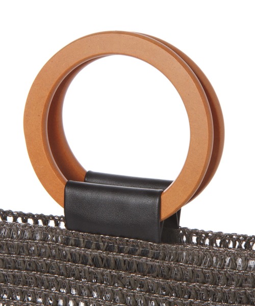 Andemiu（アンデミュウ）の「ブレードリングトート948935（ショルダーバッグ・レディース・グレー/オフホワイト・FREE）」の16枚目の写真