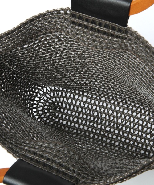 Andemiu（アンデミュウ）の「ブレードリングトート948935（ショルダーバッグ・レディース・グレー/オフホワイト・FREE）」の18枚目の写真