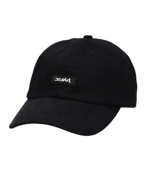 X-girl（エックスガール）の「RUBBER BOX LOGO CAP（キャップ・レディース・ライトブルー/ブラック/インディゴブルー/マルチ・ONE SIZE）」の13枚目の写真