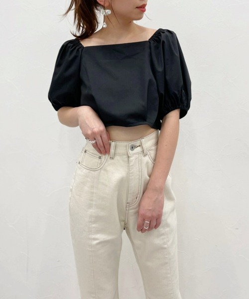 Heather（ヘザー）の「バックシャンコットン混ワンピースセット2P　956613（ワンピース・レディース・ホワイト/ブラック/ブラウン・FREE）」の7枚目の写真