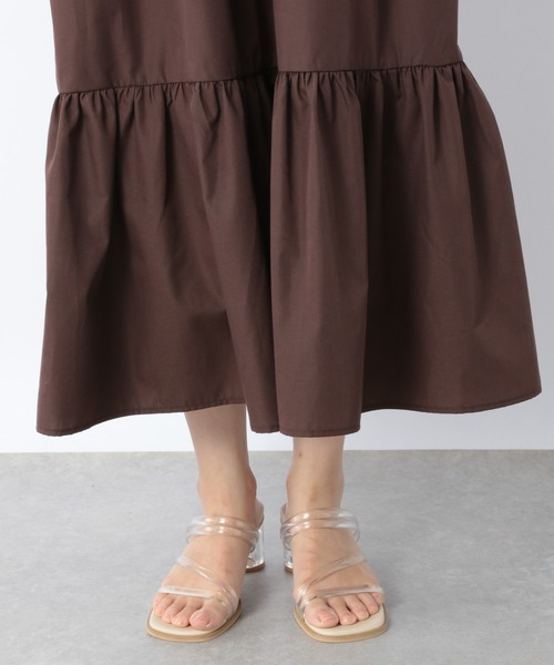 Heather（ヘザー）の「バックシャンコットン混ワンピースセット2P　956613（ワンピース・レディース・ホワイト/ブラック/ブラウン・FREE）」の21枚目の写真