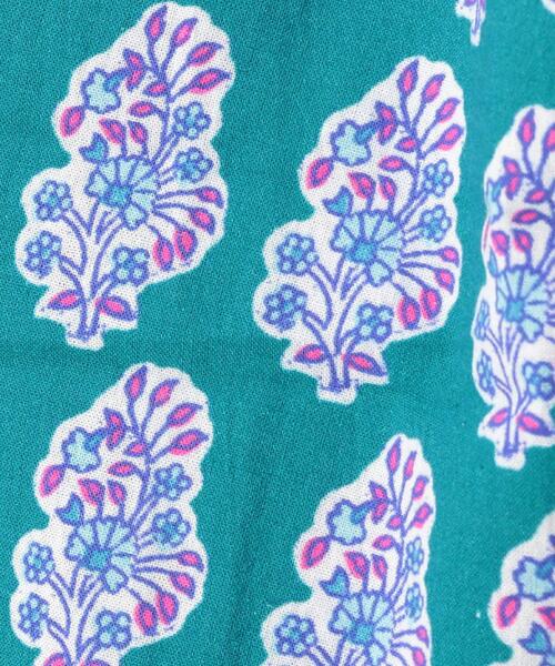 THE STATION STORE（ザ ステーション ストア）の「＜RICHE＞IND タッセル マルシェバッグ（エコバッグ/サブバッグ・レディース・ピンク/ターコイズブルー/ライトブルー・FREE）」の12枚目の写真