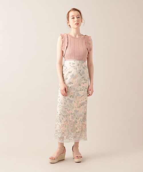DEICY♡ レースフリルニット