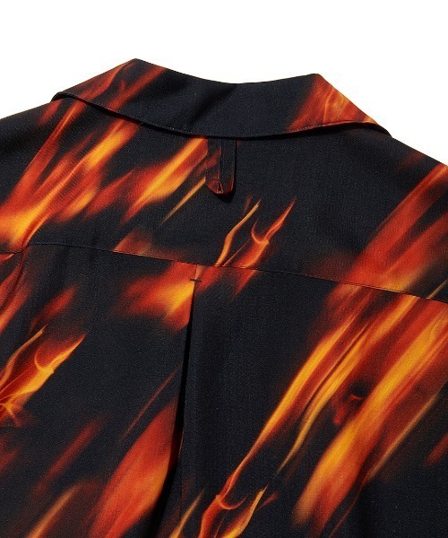 VIVASTUDIO（ビバスタジオ）の「フレイムシャツ / FLAME SHIRTS（シャツ/ブラウス・メンズ・ブラック・MEDIUM/LARGE）」の10枚目の写真