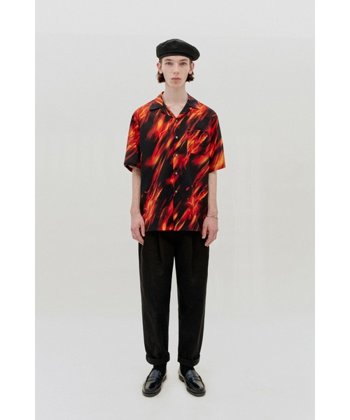 VIVASTUDIO（ビバスタジオ）の「フレイムシャツ / FLAME SHIRTS（シャツ/ブラウス・メンズ・ブラック・MEDIUM/LARGE）」の8枚目の写真