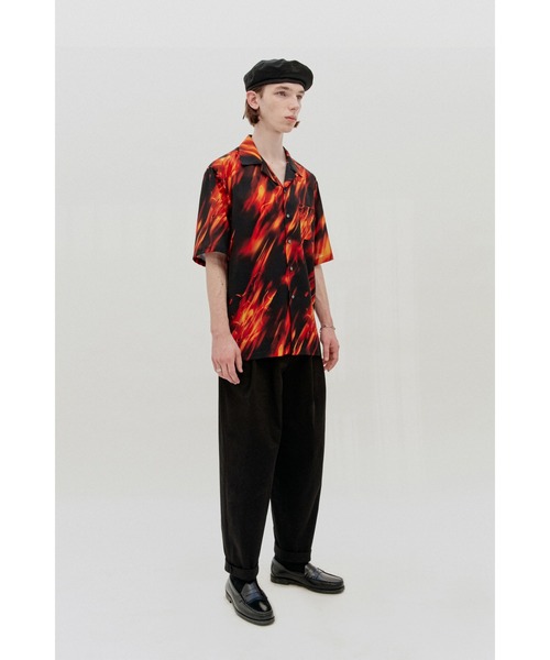 VIVASTUDIO（ビバスタジオ）の「フレイムシャツ / FLAME SHIRTS（シャツ/ブラウス・メンズ・ブラック・MEDIUM/LARGE）」の7枚目の写真