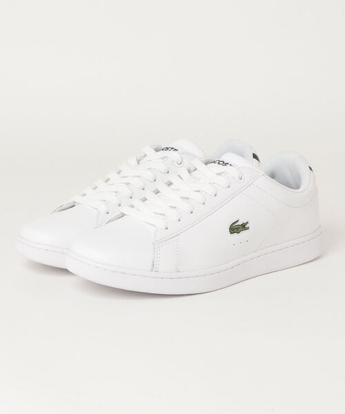 all white lacoste