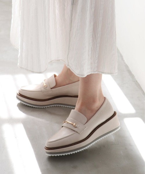 セール Evol プラットフォームビットローファー Ir9636 ローファー Evol イーボル のファッション通販 Zozotown