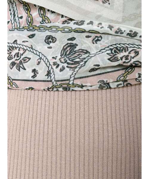 MERCURYDUO（マーキュリーデュオ）の「スカーフビスチェ付ニットロングワンピース（ワンピース・レディース・ブラック/ブルー/ベージュ・FREE）」の19枚目の写真